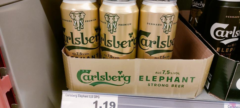 Beer Carlsberg Elephant Strong Beer Germany