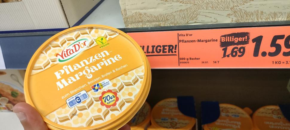 Butter Margarine (plant) Germany