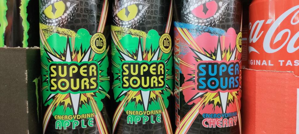 Energy Drinks Super Sours Germany