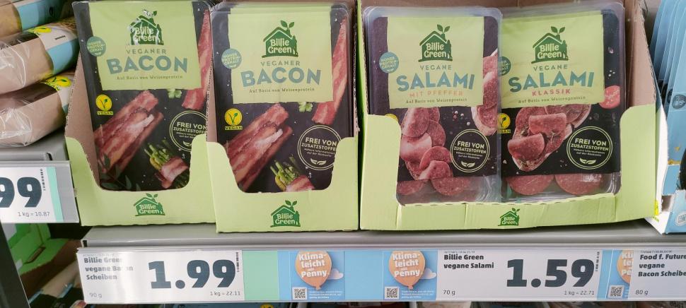 Meat Substitute Vegan Bacon Germany